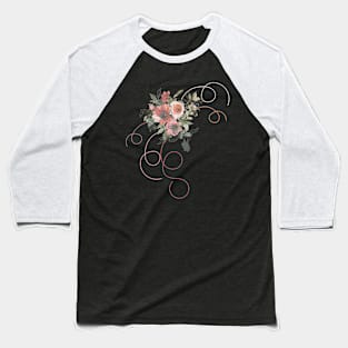 Bouquet of Pink and Cream Colors Baseball T-Shirt